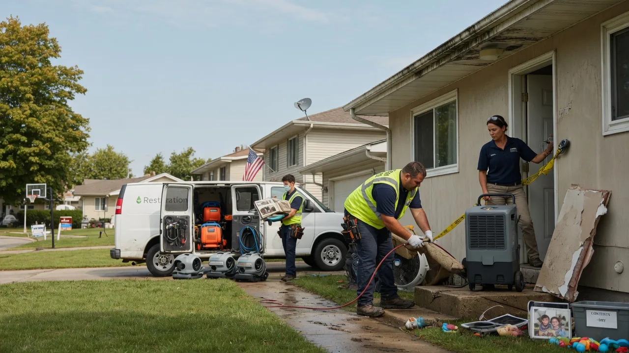 Water Damage Restoration in Milford, TX near me